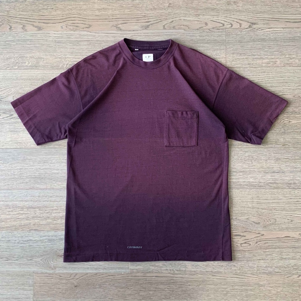 Rare Vintage C.P. Company Garment Dyed Short Sleeve Tee Made in Italy (Size M)